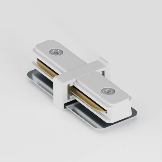 IC 01-2 - Соединитель "I"для однофазной трековой шины (белый)