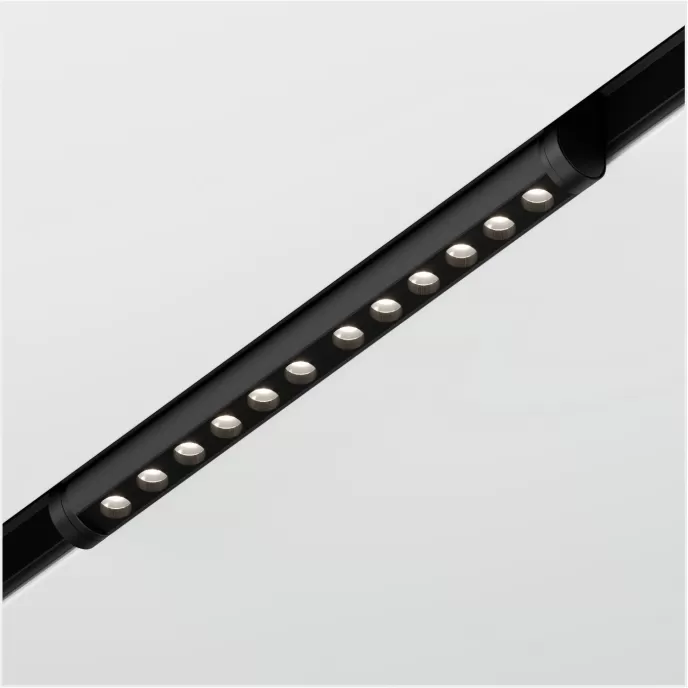 ML 05-1 - Магнитный трековый светильник 48V 12W 4000К (черный)
