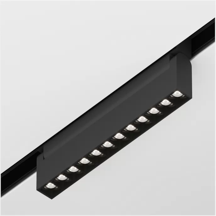 ML 03-1 - Магнитный трековый светильник 48V 12W 4000К (черный)