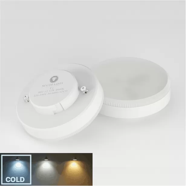 Лампа LED B 01-15 GX53 230V 11W 1210LM 6000K