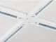 IC 01-7 - Соединитель "X"для однофазной трековой шины (белый)