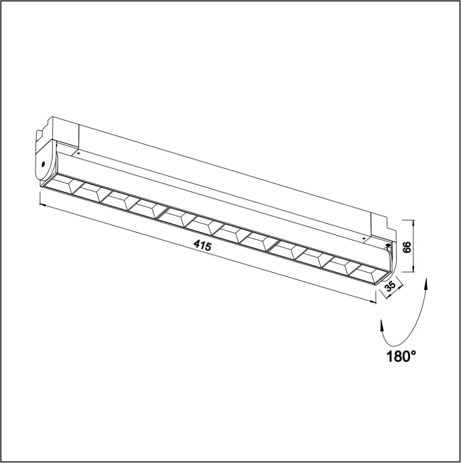 TRL 01-12 - Светильник трековый 230V 30W 4000K (белый)